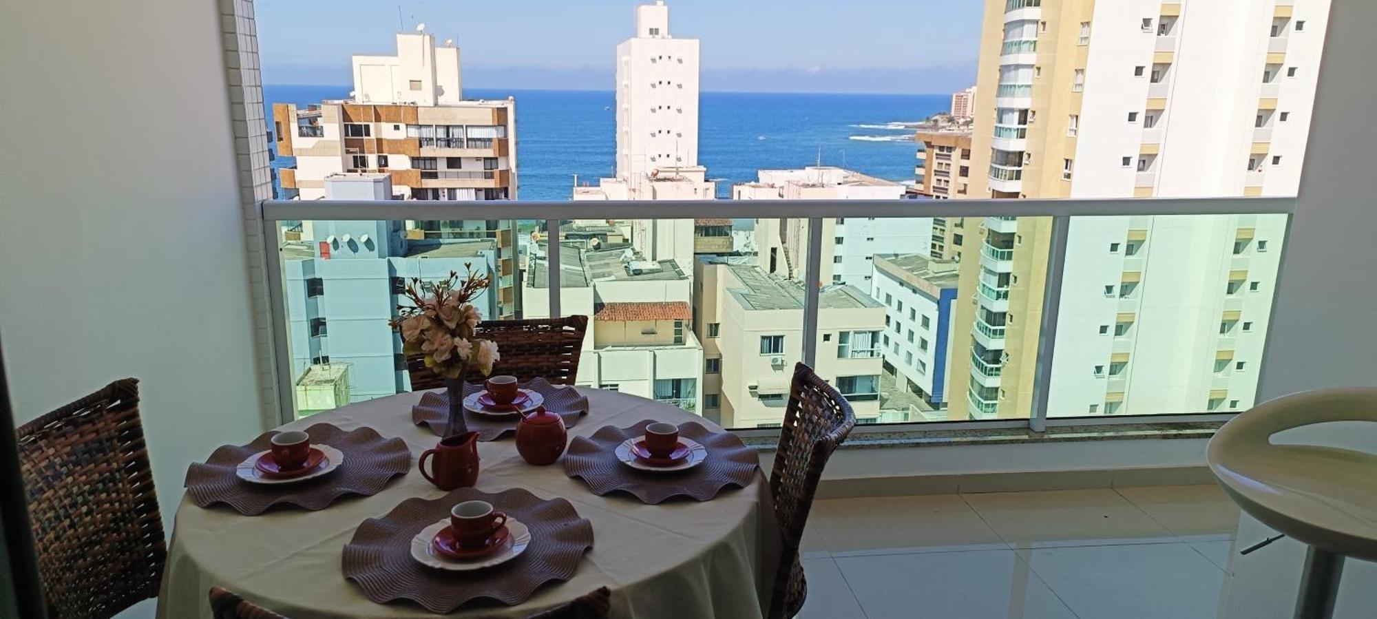 Magnifico Apto Com Vista Para O Mar, 2 Quartos, Maximo 6 Pessoas!!! Гуарапари Экстерьер фото